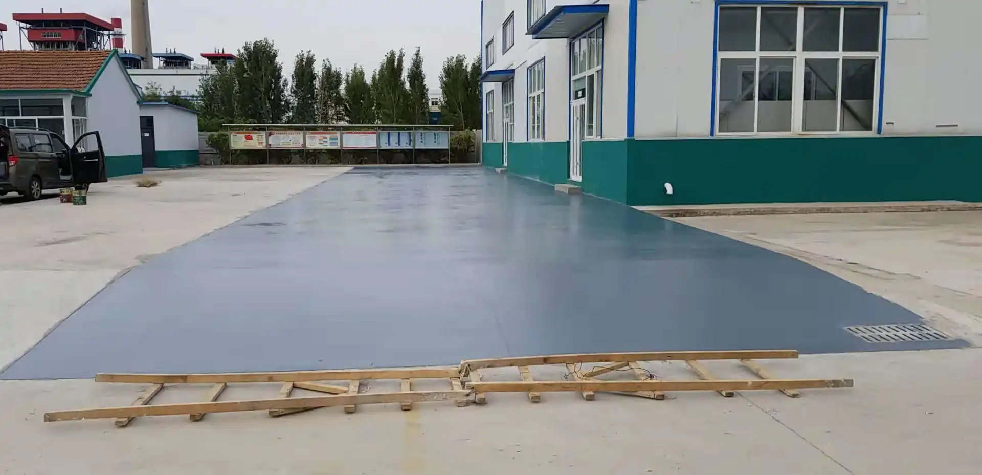 东城车间厂房地坪漆修补翻新